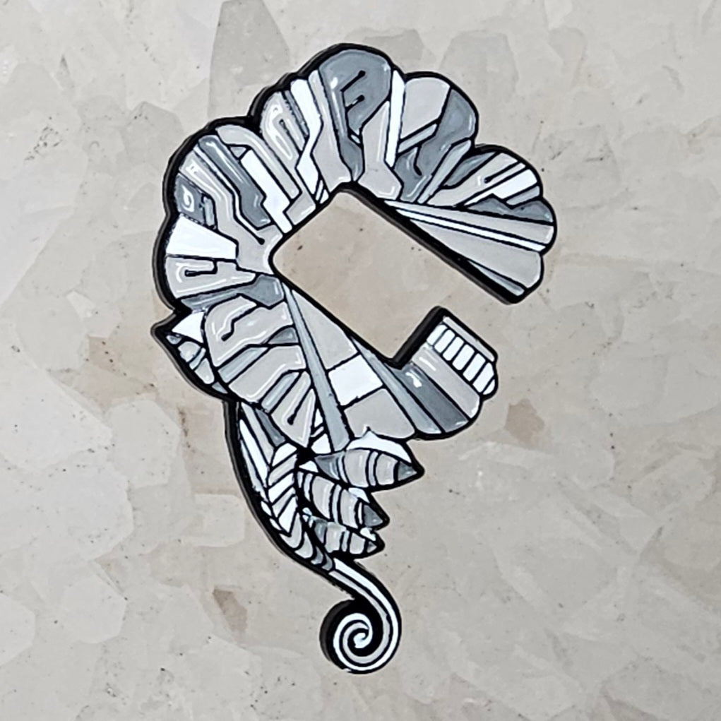 Robotic Caterpillar Question Mark V4 Tipper Edm Dj Rave Psychedelic Enamel Pins Hat Pins Lapel Pin Brooch Badge Festival Pin