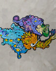 Lion Elephant Snake Cloud Creature Lex Newtho Archangel Trippy Psychedelic Art 3D Enamel Pins Hat Pins Lapel Pin Brooch Badge Festival Pin