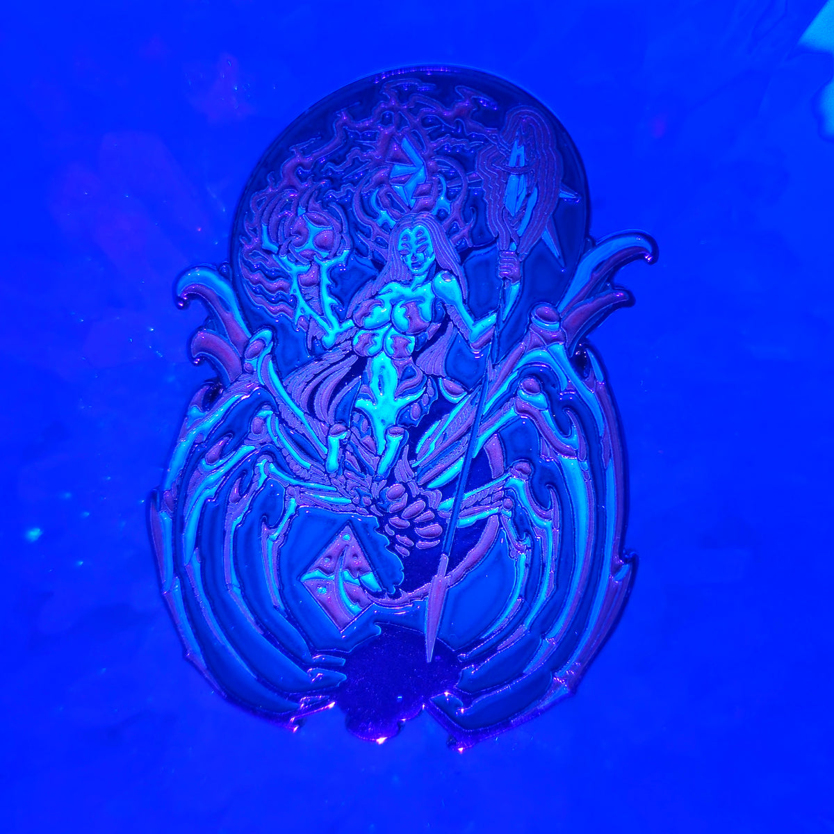 Arachne Spider Deity V2 Underworld Goddess Enamel Pins Hat Pins Lapel Pin Brooch Badge Festival Pin