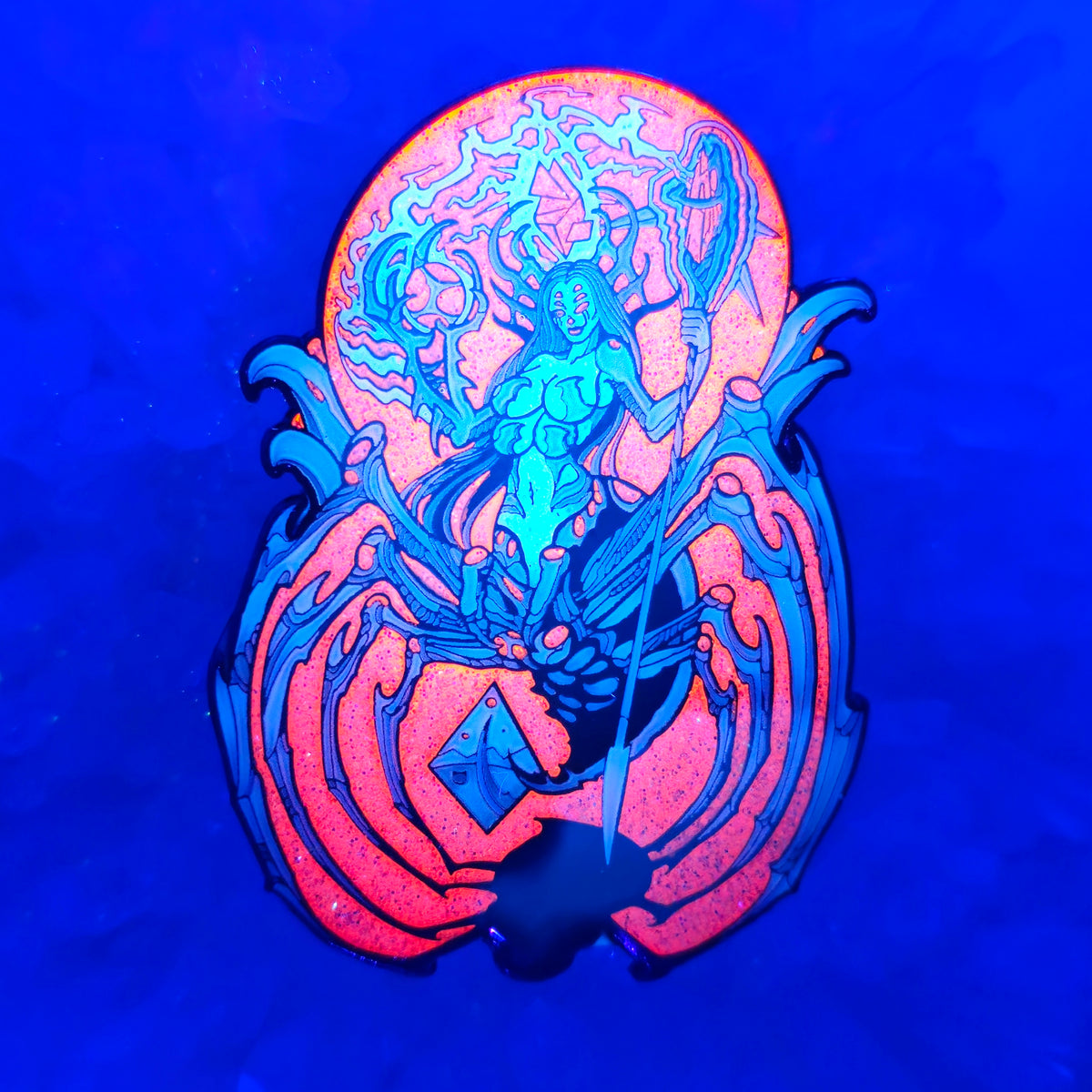 Arachne Spider Deity V3 Underworld Goddess Enamel Pins Hat Pins Lapel Pin Brooch Badge Festival Pin