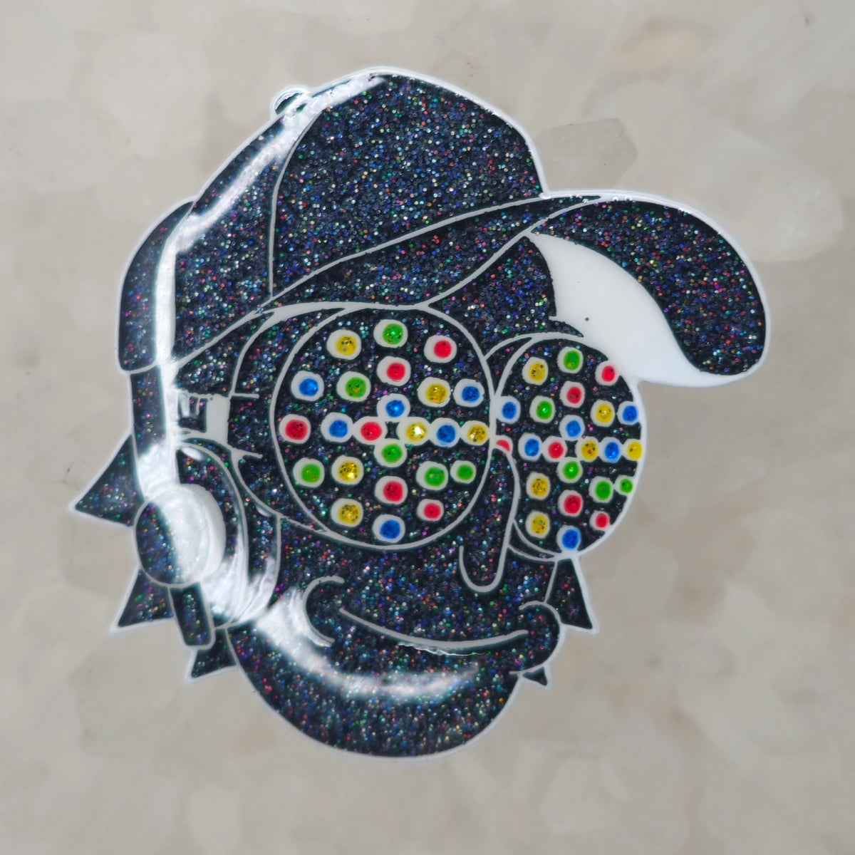 Rick Rezz Alien Bass V3 Music Edm Dj Cartoon Mashup Enamel Pins Hat Pins Lapel Pin Brooch Badge Festival Pin