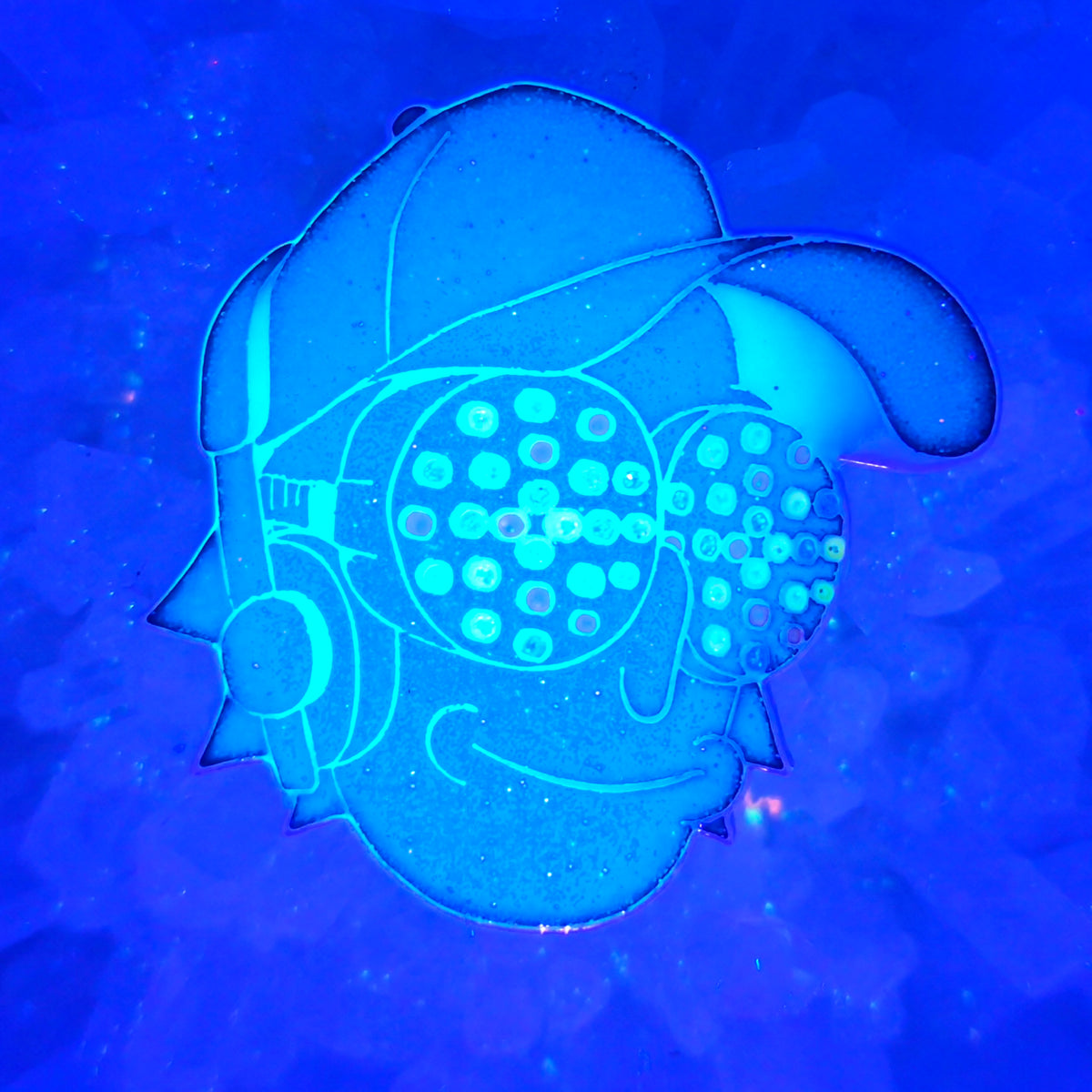 Rick Rezz Alien Bass V3 Music Edm Dj Cartoon Mashup Enamel Pins Hat Pins Lapel Pin Brooch Badge Festival Pin
