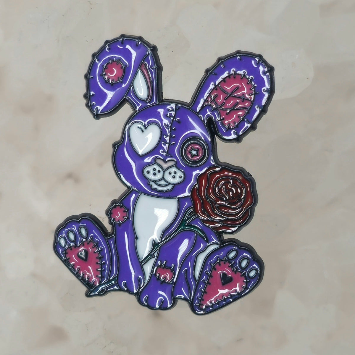Terror Bunny Cute Horror Pins Hat Pins Lapel Pin Brooch Badge Festival Pin