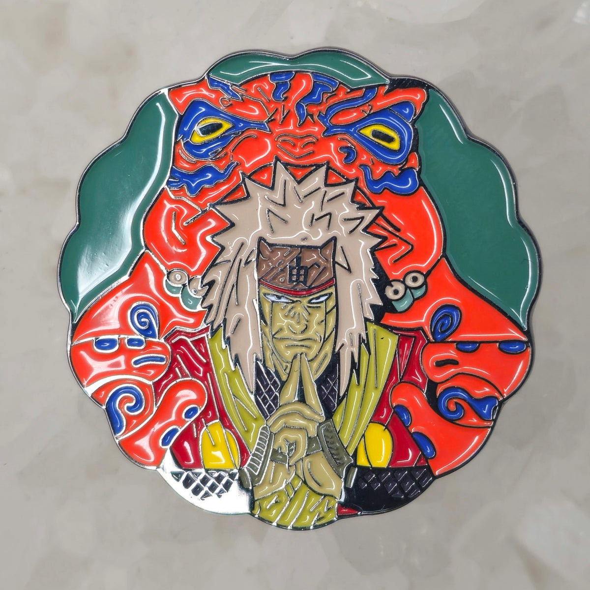 Frog Master Gnaruto Jiraiya Enamel Pins Hat Pins Lapel Pin Brooch Badge Festival Pin