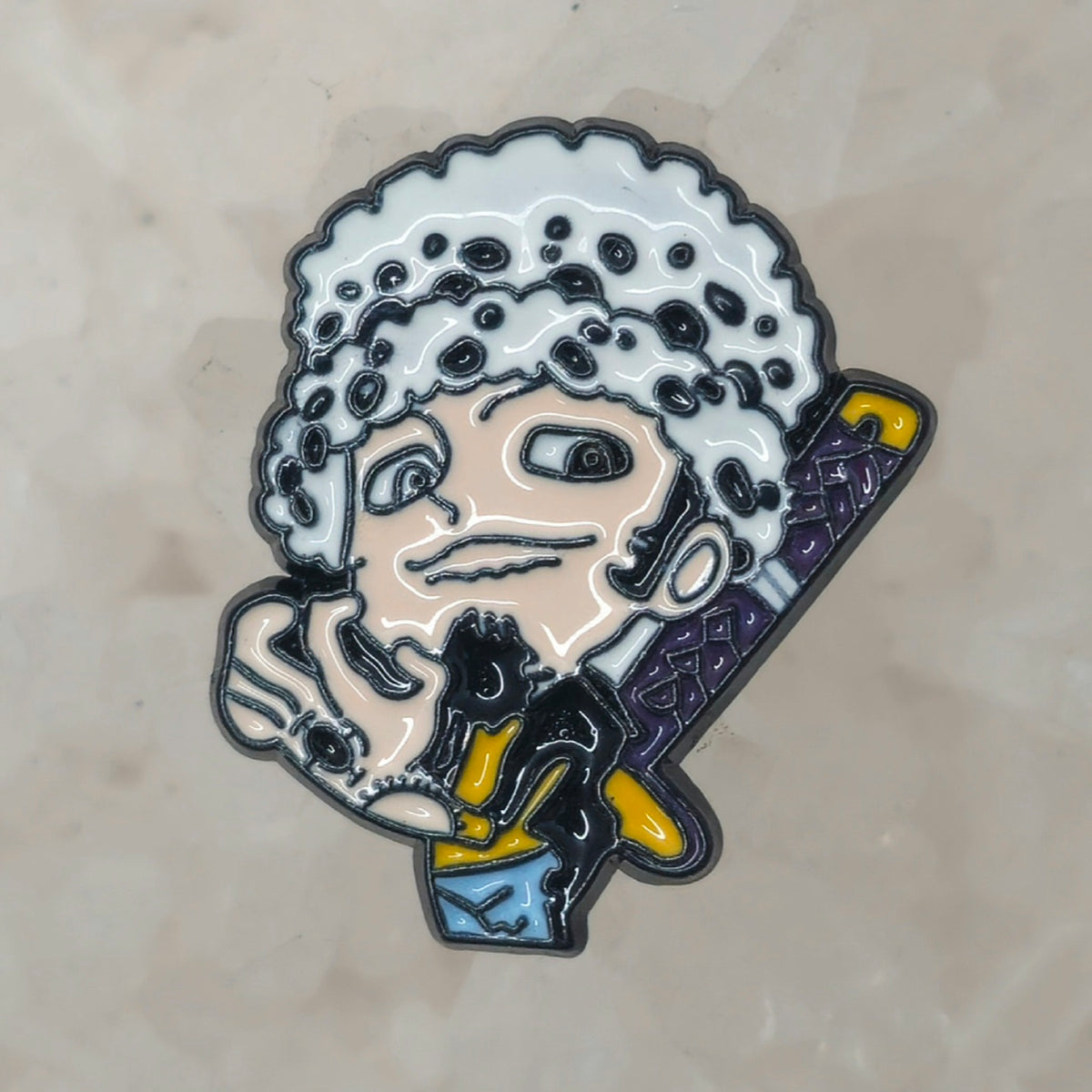 One Anime Piece Trafalgar Manga Enamel Pins Hat Pins Lapel Pin Brooch Badge Festival Pin