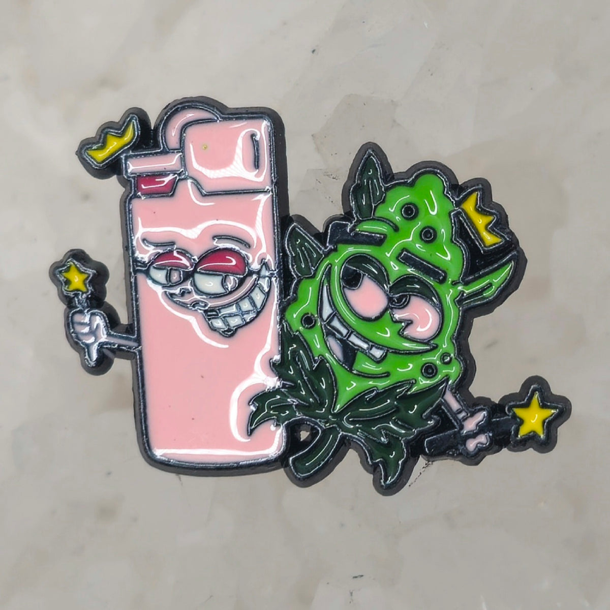 Fairly Stoned Odd Parents Fairy 90s Cartoon Enamel Pins Hat Pins Lapel Pin Brooch Badge Festival Pin