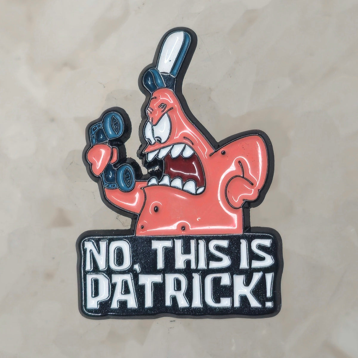 Sponge No This Is Patrick Bob Enamel Pins Hat Pins Lapel Pin Brooch Badge Festival Pin