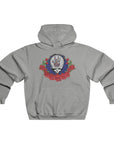 Grateful Rose Jerry Tribute Dead Lot Hoodie 2 Sided Men's Hooded Sweatshirt By Mythical Merch