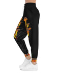 Fire Mushroom Cluster Unisex Athletic Joggers By Erin Barnhart X Mythical Merch
