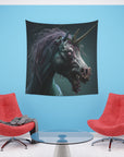 Zombie Unicorn Undead Horse Demonic Dark Evil Art Printed Wall Tapestry Sci Fi Psychedelic Tapestries
