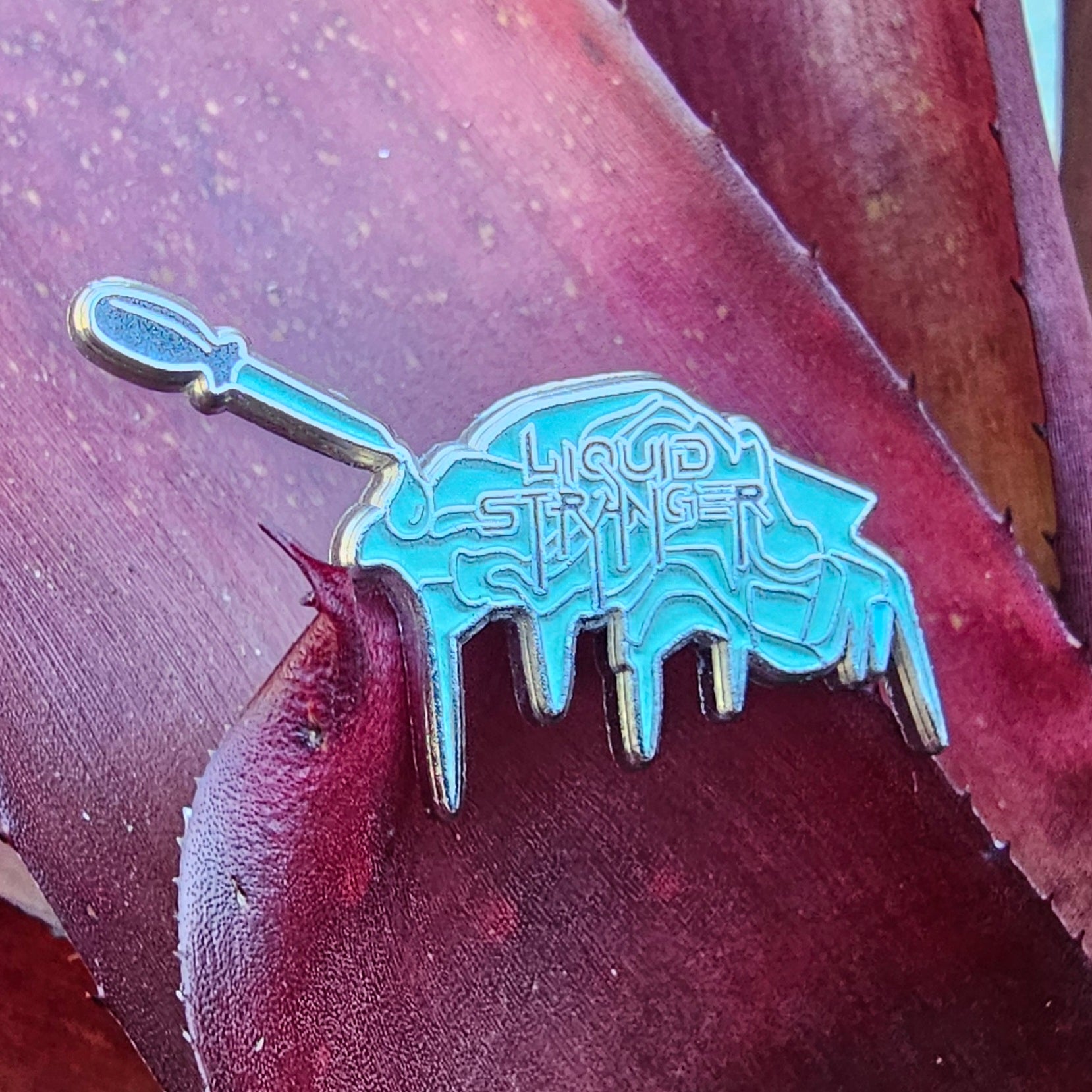 Liquid Stranger Acid Dropper Drip Trippy Melt Psychedelic Edm Dubstep Dj Enamel Pins Hat Pins Lapel Pin Brooch Badge Festival Pin