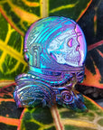 Undead Astronaut Space Skeleton Cosmonaut Universe White Glow Skull Enamel Pins Hat Pins Lapel Pin Brooch Badge Festival Pin