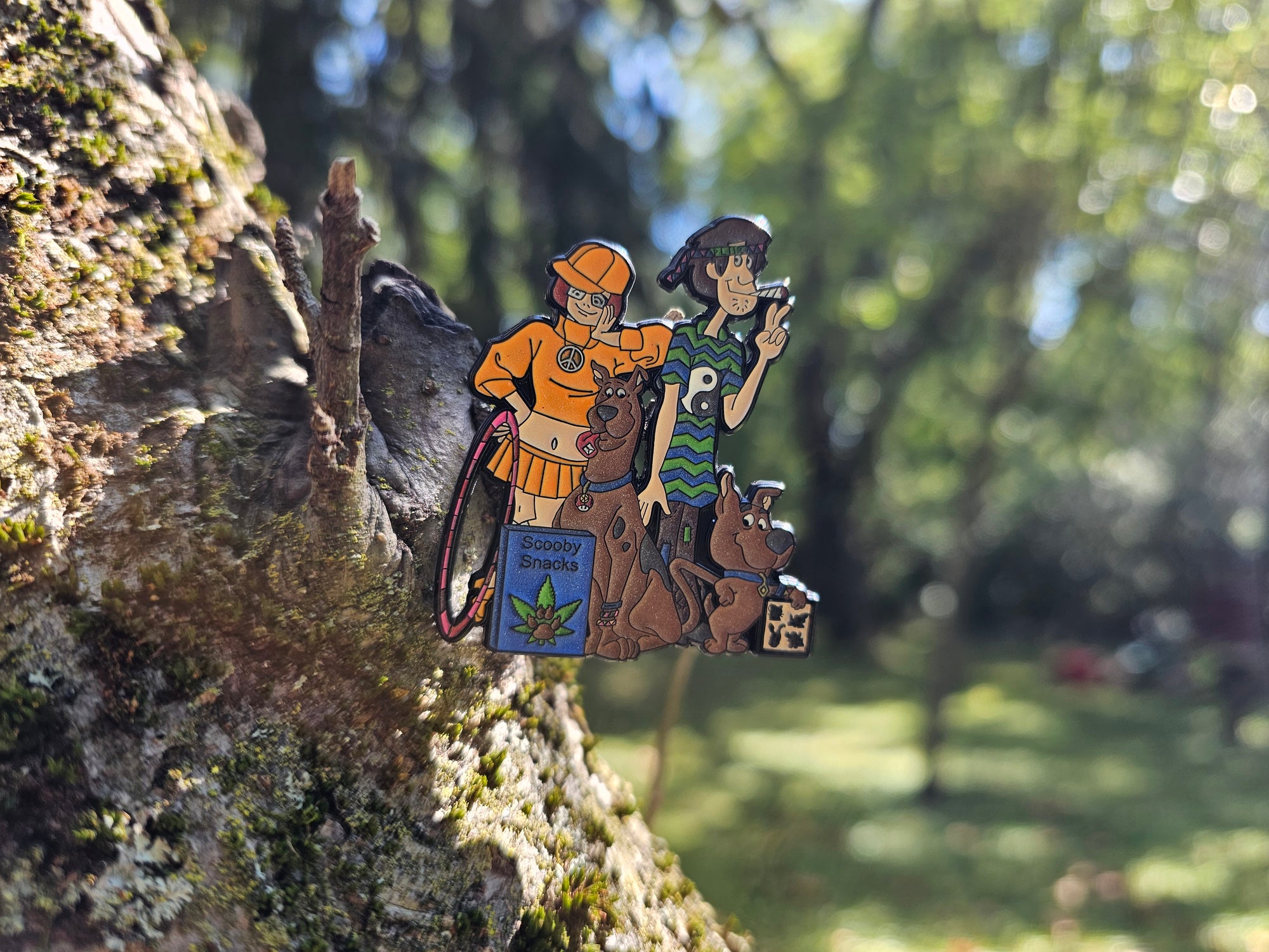 Scooby Doo Festie Crew Glow Enamel Pins Limited Edition Hat Pins Lapel Pin Brooch Badge Festival Pin