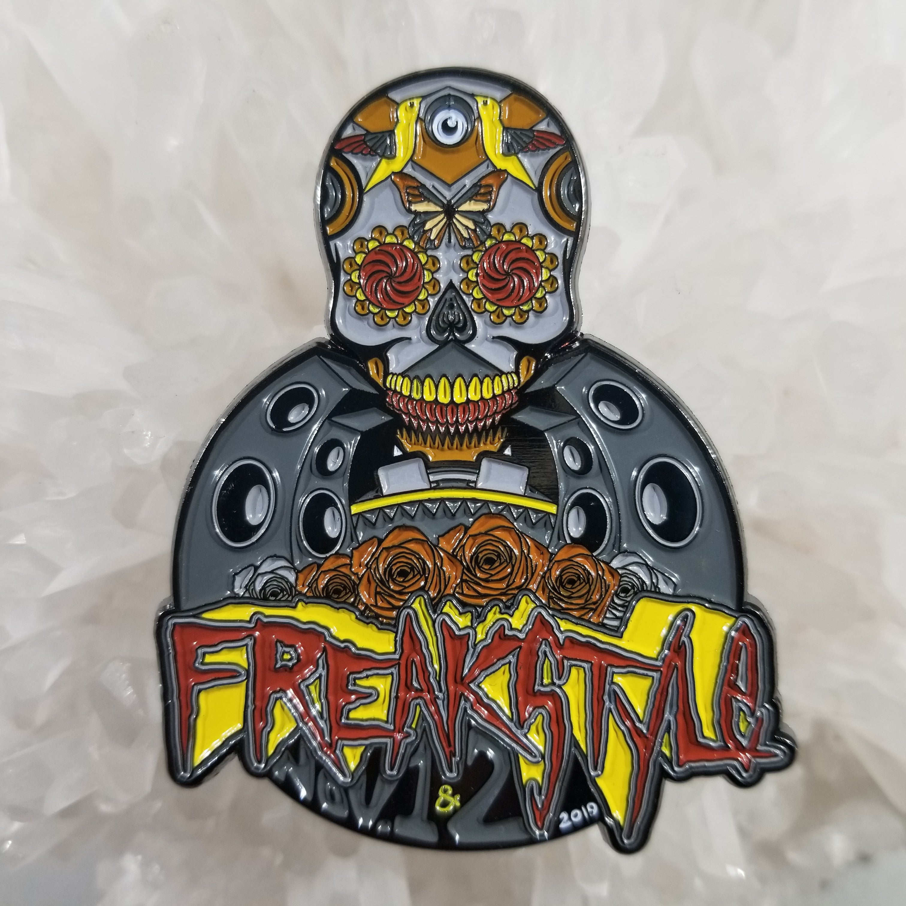 Bass Nectar Freakstyle Freak Style 2019 Dubstep DJ EDM Enamel Pins Hat Pins Lapel Pin Brooch Badge Festival Pin
