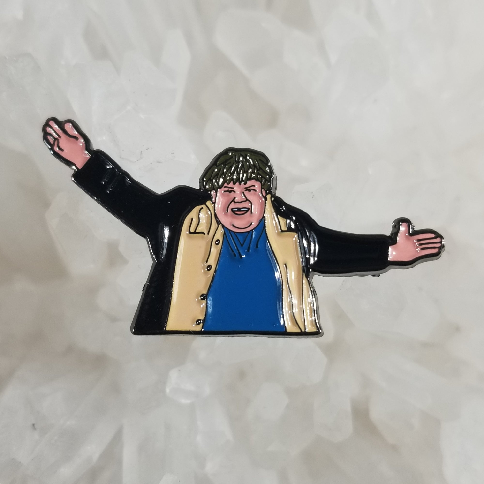 Tommy Boy Chris Farley Fat Guy In A Little Coat Comedy Funny Movie Enamel Hat Pin