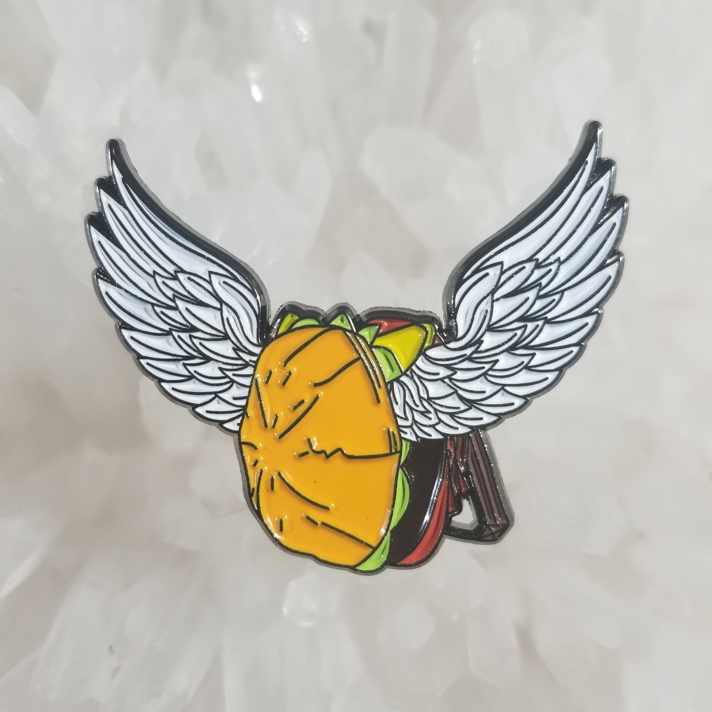 Cheeseburger Backpack Wings Enamel Pins Hat Pins Lapel Pin Brooch Badge Festival Pin