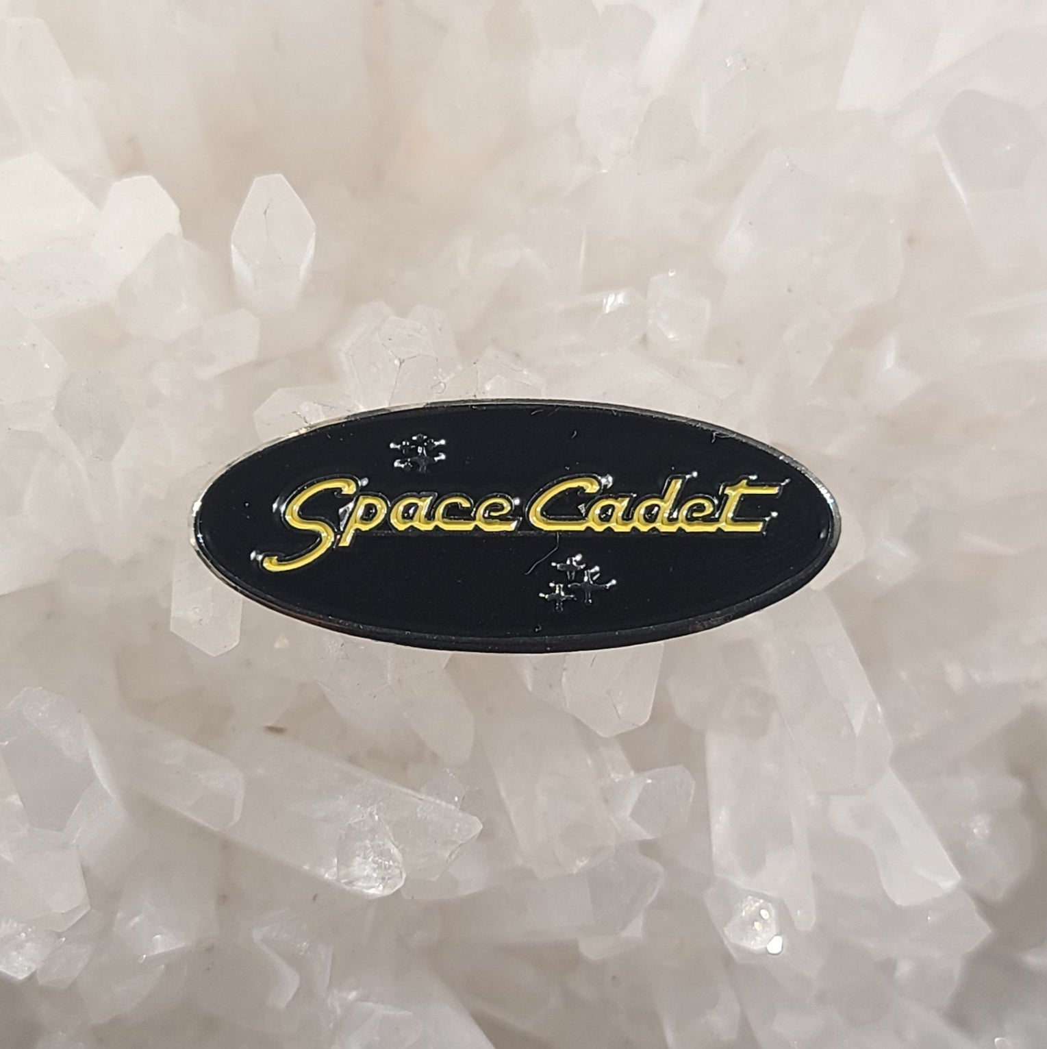 Space Cadet Club Cadet Mashup Parody Trippy Psychedelic Art Enamel Hat Pin