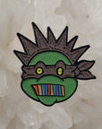 Teenage Mutant Ween Ninja Turtle Boog Boognish Mashup Jam Band Music Dark Glow Enamel Hat Pin