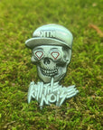 Kill The Noise 3D Antique Silver Metal KTN Skull DJ EDM Enamel Pins Hat Pins Lapel Pin Brooch Badge Festival Pin