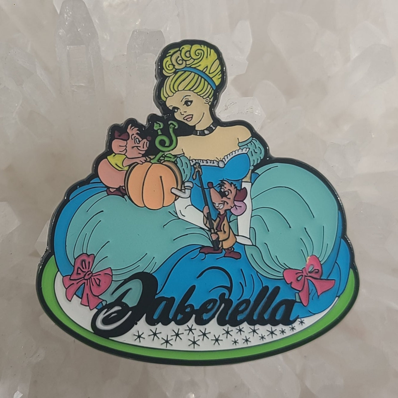 Daberella Weed Princess Pumpkin Dab 90s Cartoon Movie Enamel Pins Hat Pins Lapel Pin Brooch Badge Festival Pin