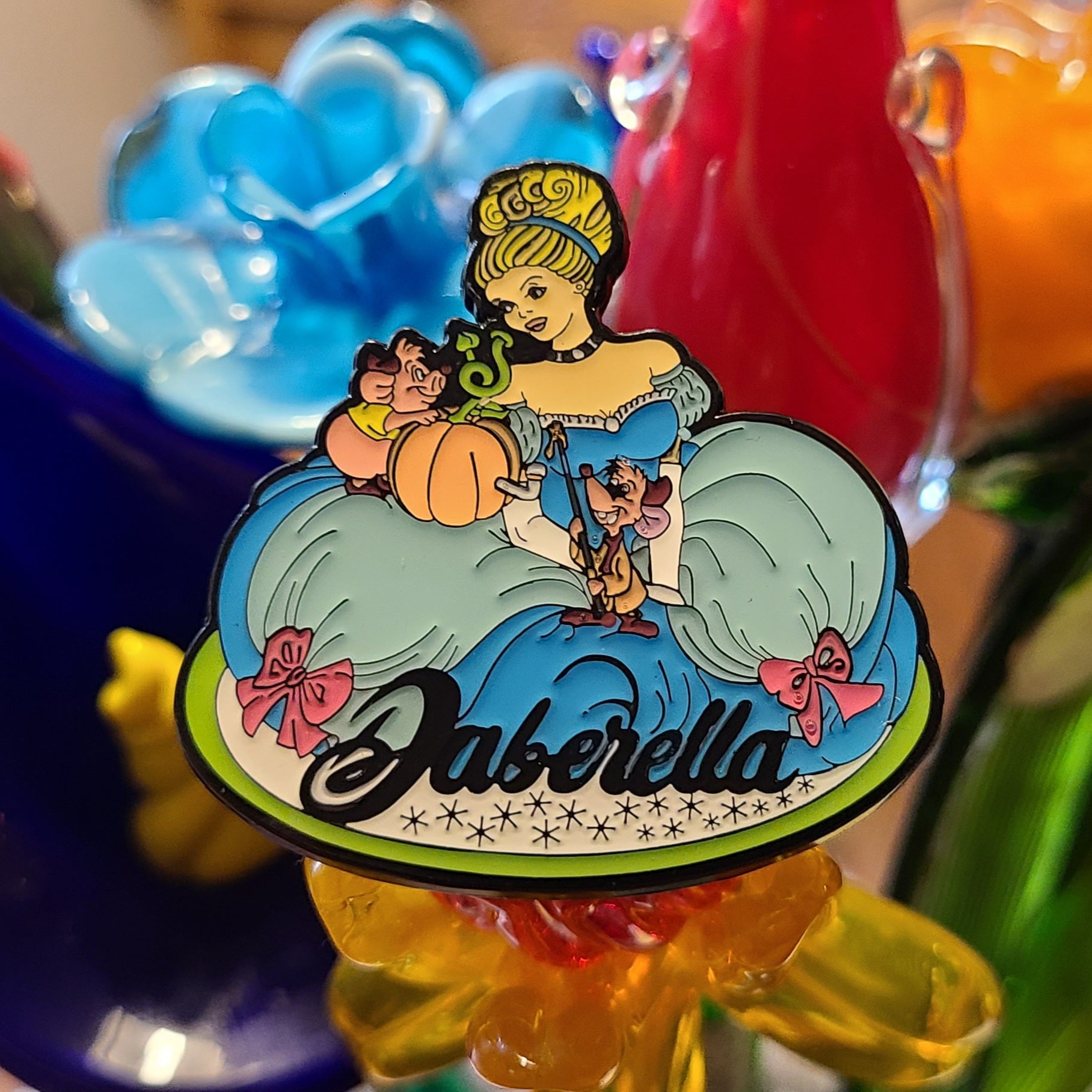 Daberella Weed Princess Pumpkin Dab 90s Cartoon Movie Enamel Pins Hat ...