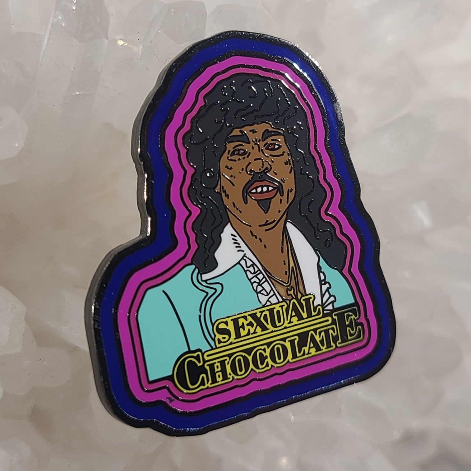 Sexual Chocolate Eddie Funny Murphy Comedian Movie Comedy Funny Enamel Hat Pin