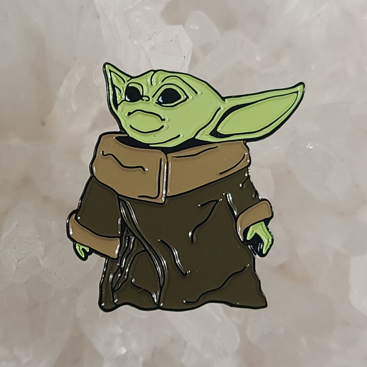 Pin Wars Mando Yoda Jedi Sci-fi Cartoon Movie Tv Enamel Pins Hat Pins Lapel Pin Brooch Badge Festival Pin
