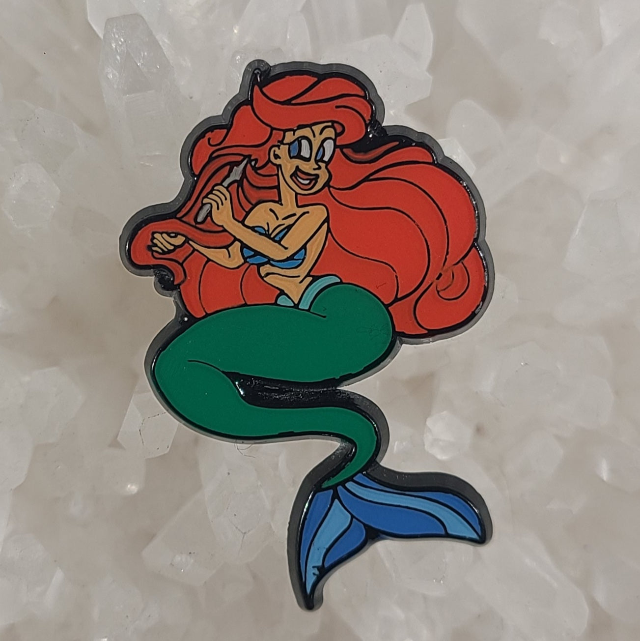 Mermaid Ariel Princess Under The Sea Enamel Pins Hat Pins Lapel Pin Brooch Badge Festival Pin