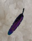 Anodized Feather Bird Wings Enamel Pins Hat Pins Lapel Pin Brooch Badge Festival Pin
