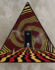 Alien Portal Door Alternate Dimension Pyramid Ripple V2 Enamel Pins Hat Pins Lapel Pin Brooch Badge Festival Pin