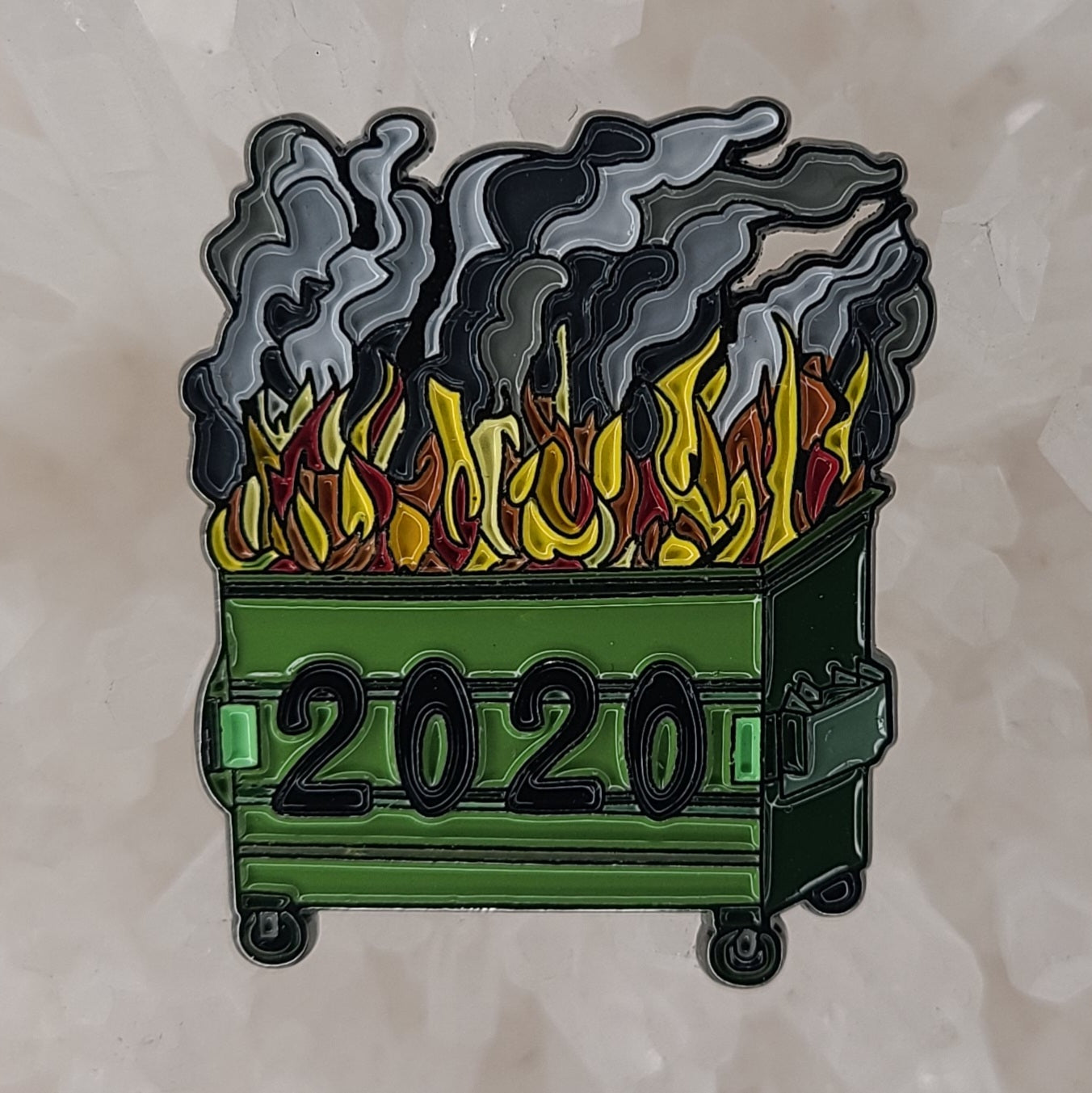 Dumpster Fire 2020 Trash Enamel Pins Hat Pins Lapel Pin Brooch Badge Festival Pin