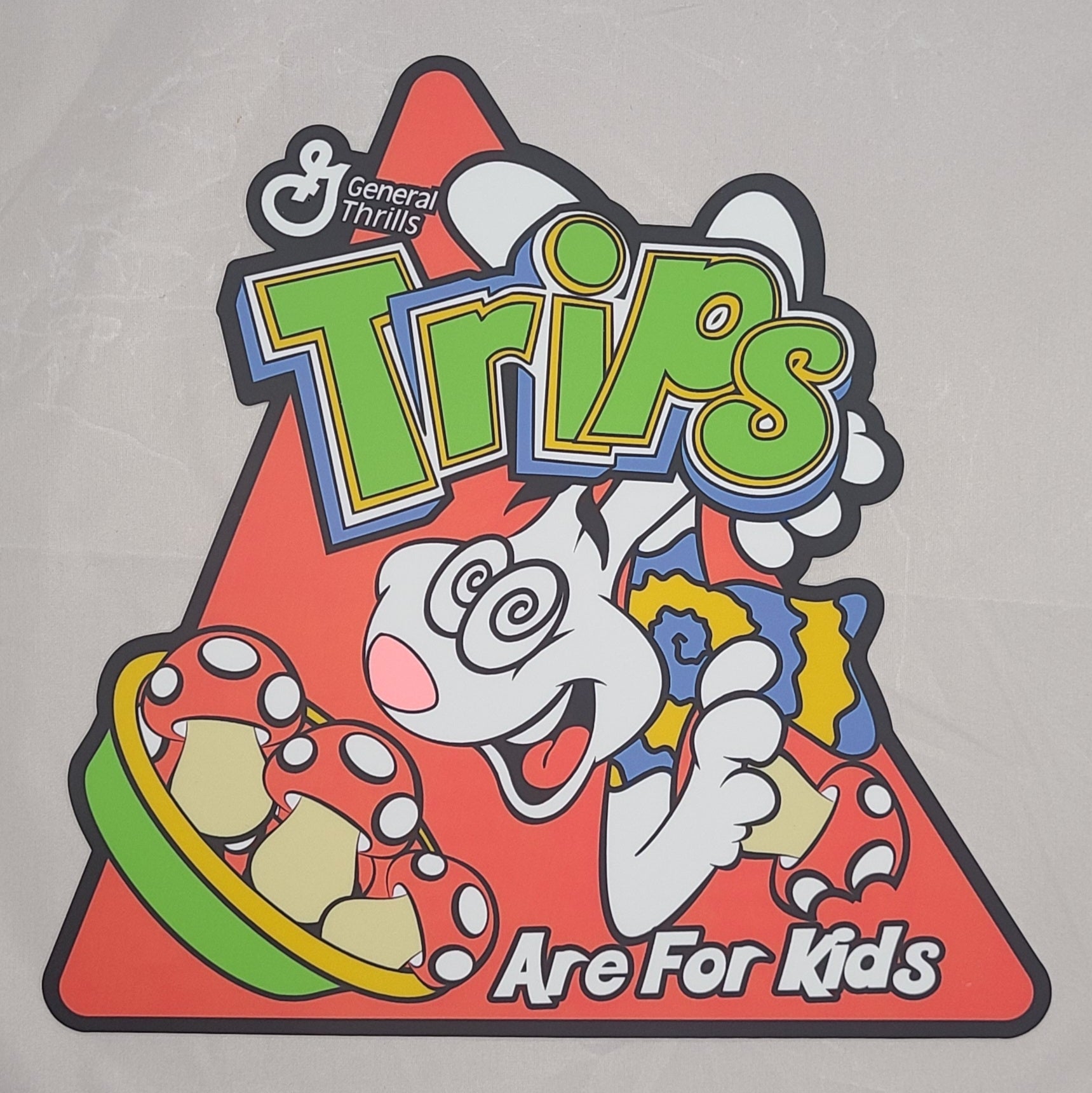 Trips Are For Kids Silly Rabbit Cereal Parody 90s Cartoon Dabs Dab Mat Moodmat Non Stick Heat Resistant Silicone Mood Mat Weed Pad Marijuana Mat