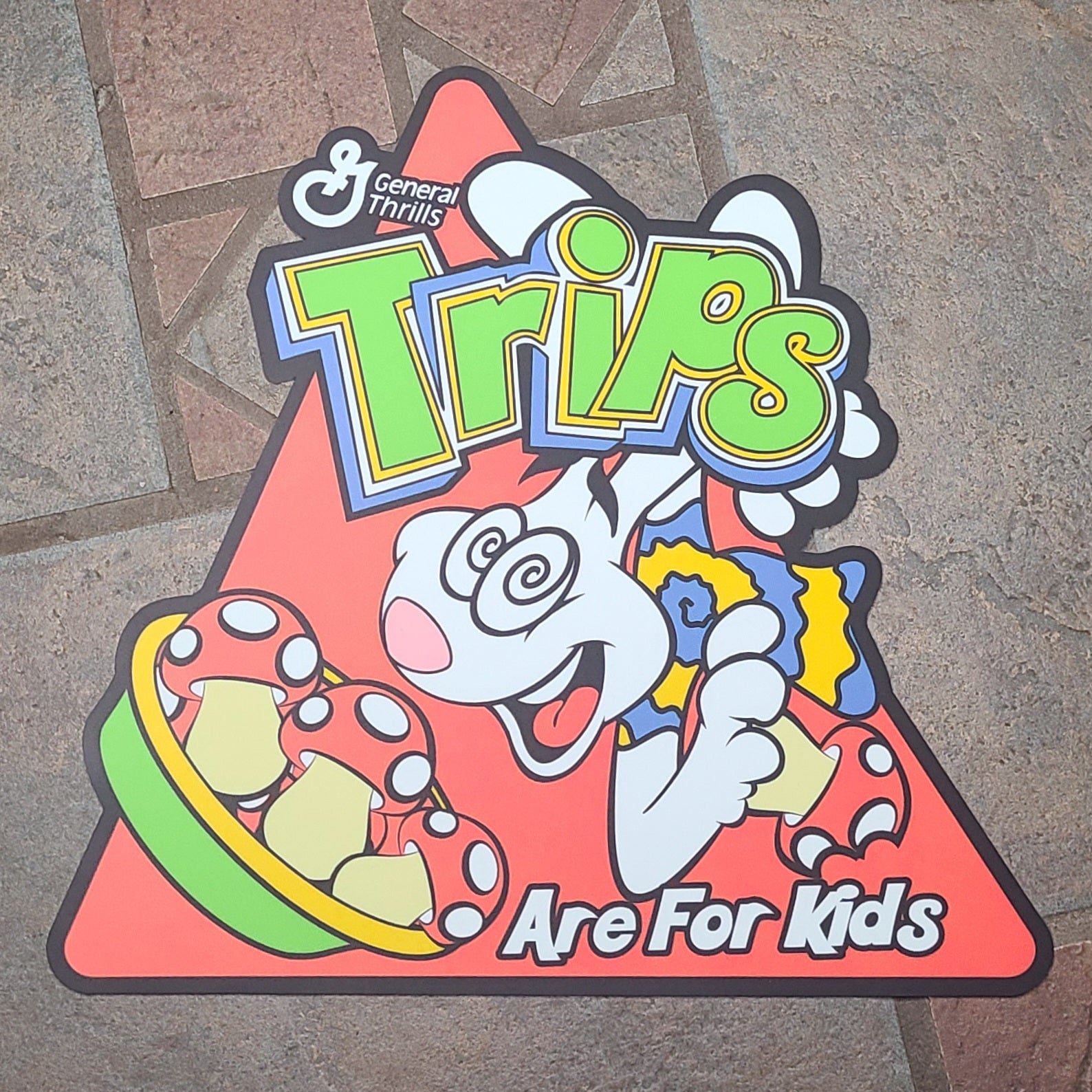 Trips Are For Kids Silly Rabbit Cereal Parody 90s Cartoon Dabs Dab Mat ...
