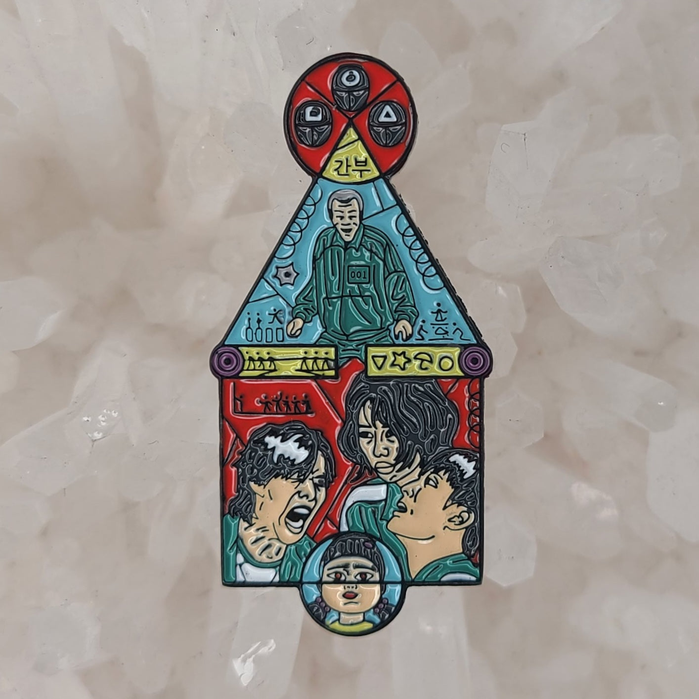 Anime Squid Tv Show Art Manga Enamel Pins Hat Pins Lapel Pin Brooch Badge Festival Pin
