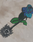 Blooming Rose Sub-Lime Sun Badfish Music Mini Spoon Enamel Pins Hat Pins Lapel Pin Brooch Badge Festival Pin