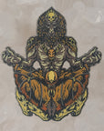 Meditation Shaman Buddha V4 Dark Art Trippy Art Glow Enamel Pins Hat Pins Lapel Pin Brooch Badge Festival Pin
