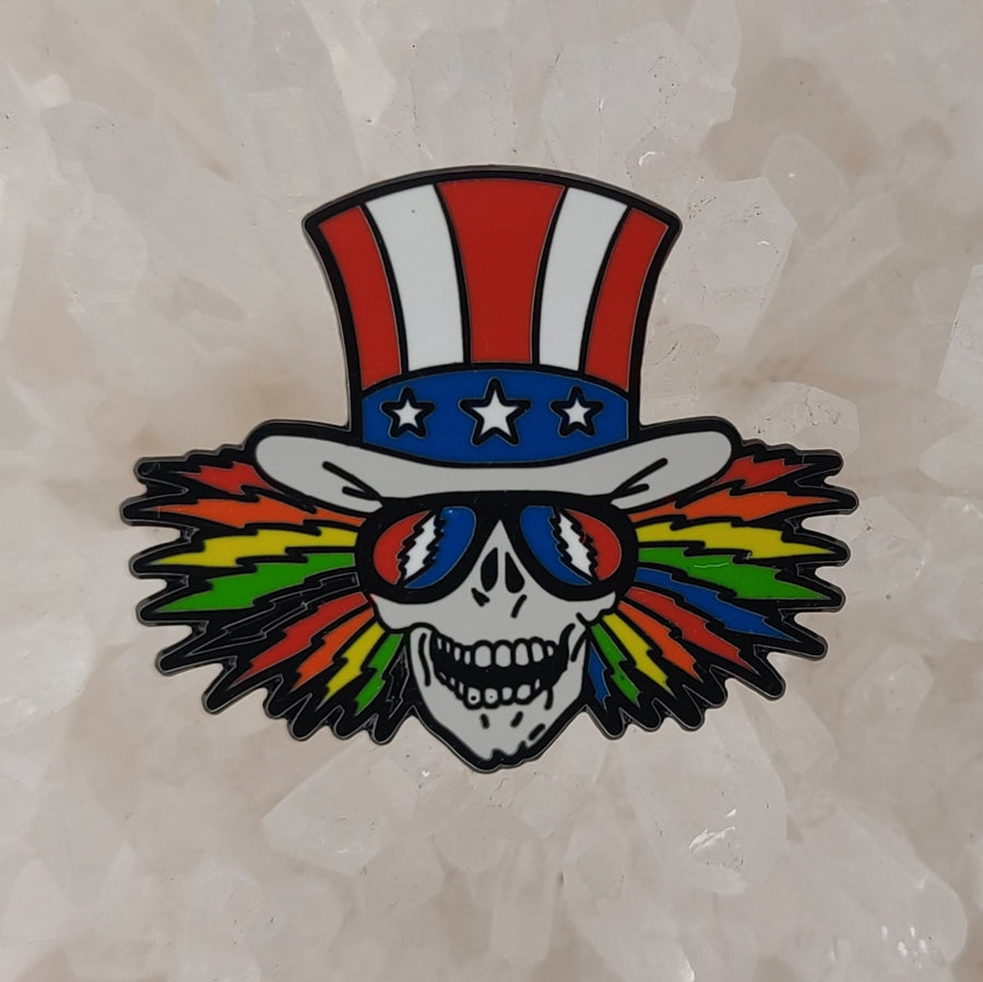 Forever Grateful Steal Your Uncle Sam Dead Lot Enamel Pins Hat Pins Lapel Pin Brooch Badge Festival Pin