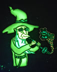 Holophonor Wizard Professor Farnsworth Pinurama V1 90s Cartoon Glow Enamel Pins Hat Pins Lapel Pin Brooch Badge Festival Pin