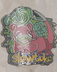 10 Pack - Slowtoke Stoner Slowpoke Smoke Toke-mon Video Game Weed 90s Cartoon Wholesale Enamel Pins Hat Pins Lapel Pin Brooch Badge Festival Pin
