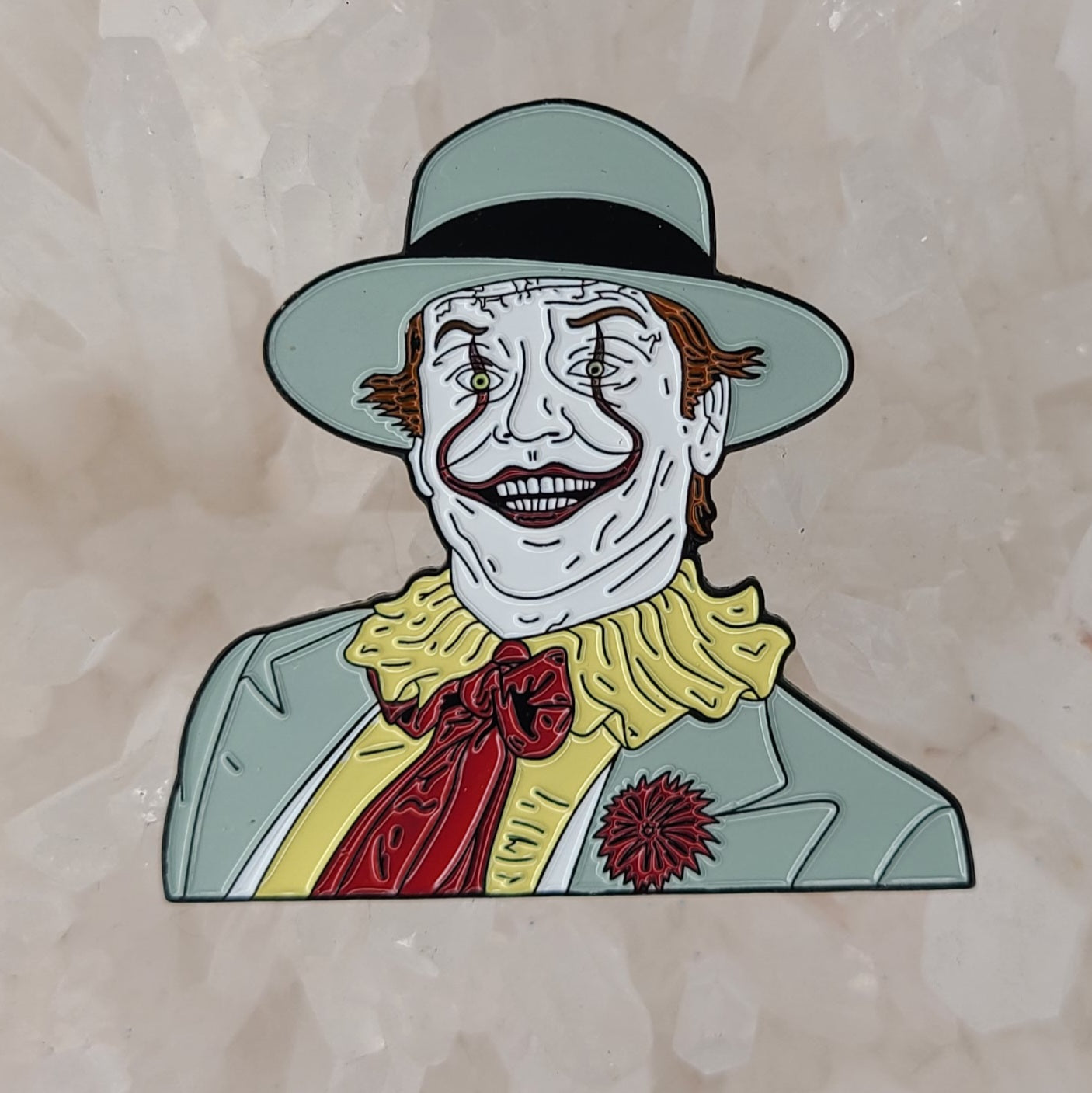 Joker Jack Nicholson Bat Super Hero Man Villain Enamel Pins Hat Pins Lapel Pin Brooch Badge Festival Pin