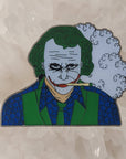 Toking Joker Bat Man Super Hero Villain Psychedelic Cartoon Glow Enamel Hat Pin