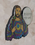 10 Pack - Deemsus Psssst Try Dmt Hippie Jesus Festie Wook Deemster Wholesale Glitter Enamel Pins Hat Pins Lapel Pin Brooch Badge Festival Pin