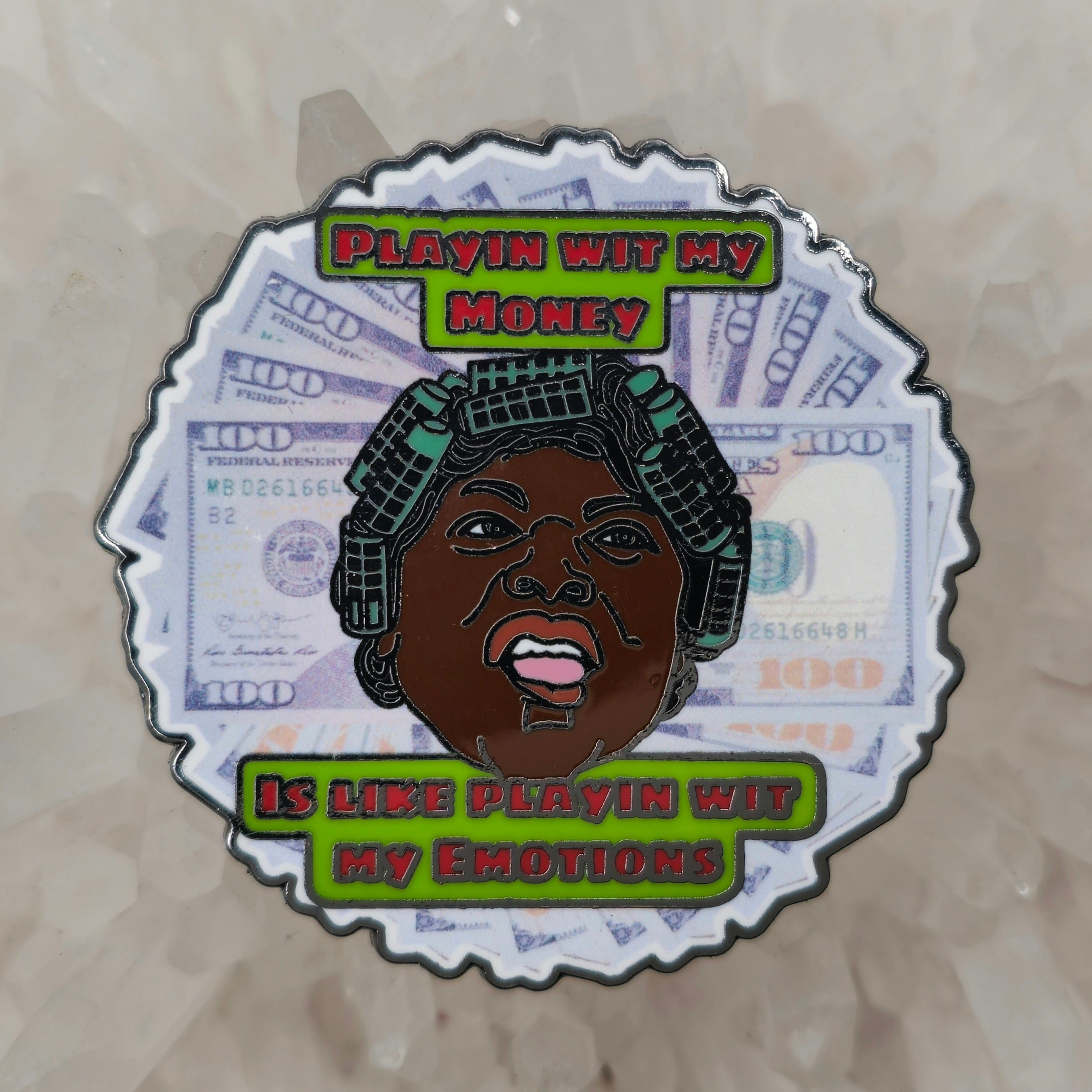 Big Worm Friday Playin With My Money Enamel Pins Hat Pins Lapel Pin Brooch Badge Festival Pin