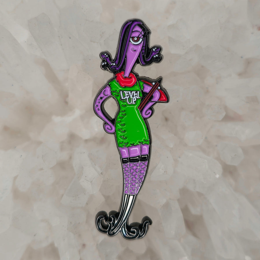 Level Up Monsters Celia Inc Dubstep Edm Dj Enamel Pins Hat Pins Lapel Pin Brooch Badge Festival Pin