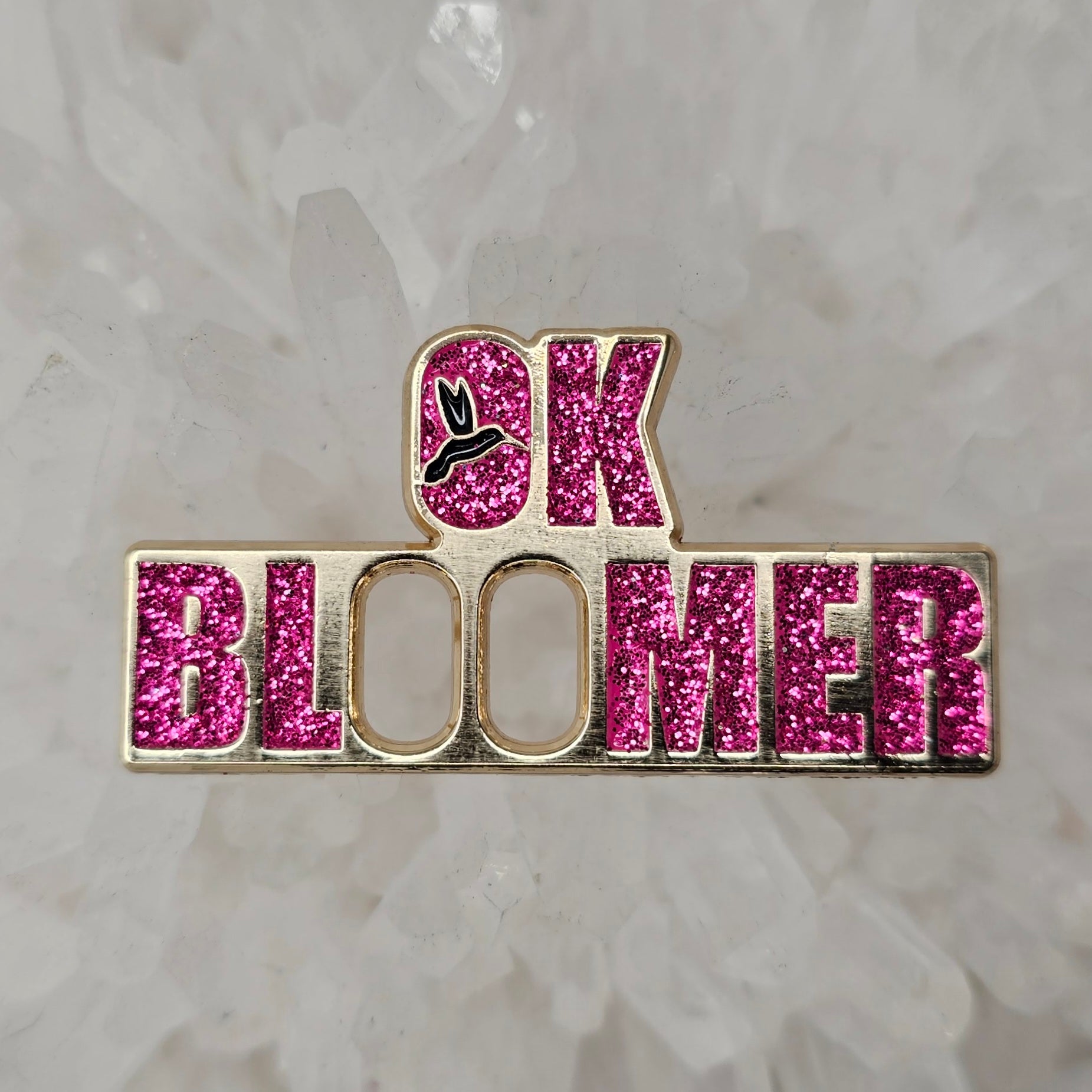 Ok Bloomer Okay Boomer Hummingbird V1 Enamel Pins Hat Pins Lapel Pin Brooch Badge Festival Pin
