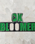 Ok Bloomer Okay Boomer Hummingbird V4 Glow Enamel Pins Hat Pins Lapel Pin Brooch Badge Festival Pin