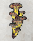 Fire Mushroom Cluster Mycology Shroom Psychedelic Art Enamel Pin Hat Pin Lapel Pin Brooch Badge Festival Pin