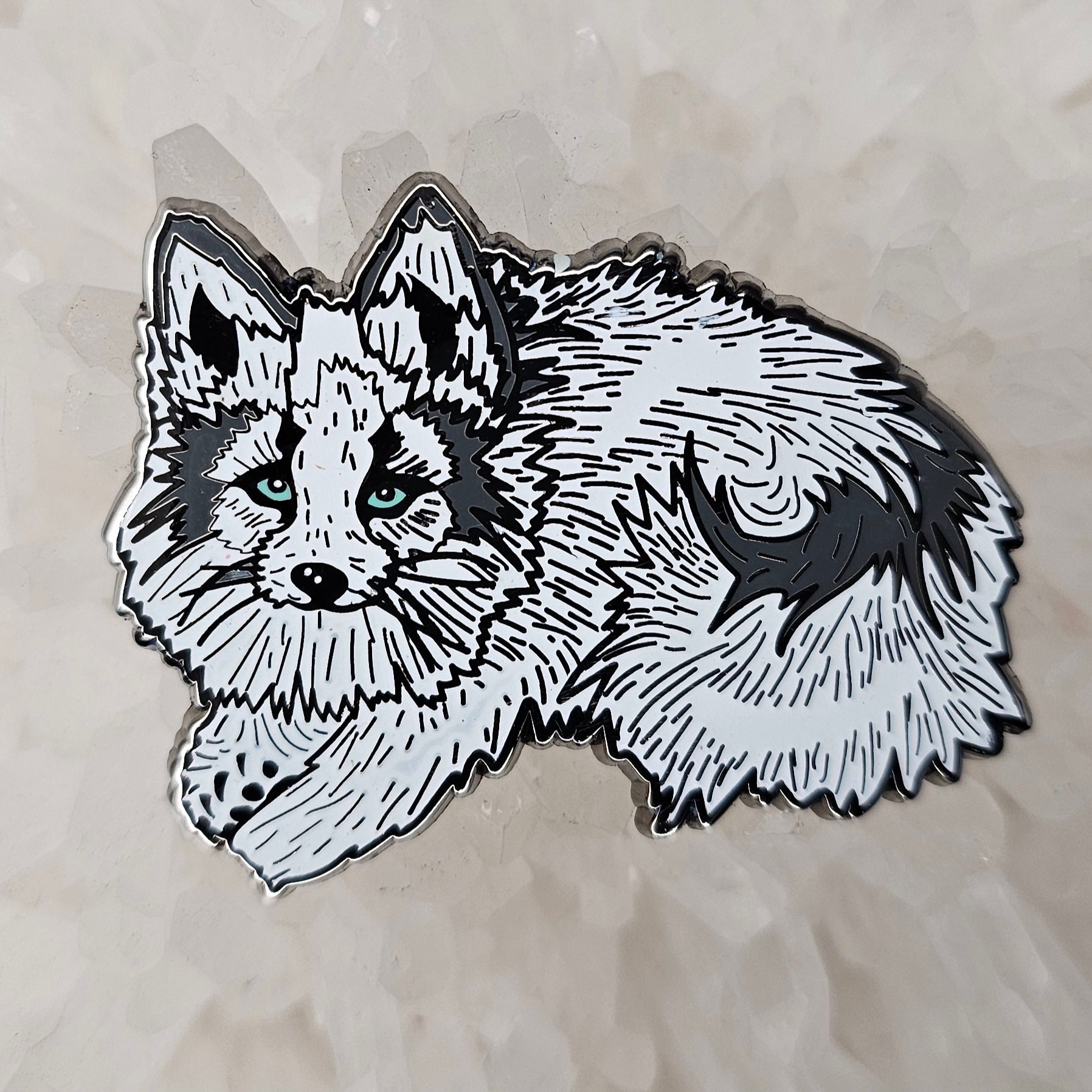 10 Pack - Mythical Marble Fox Of The Forest Nature Animal Wholesale Glow Enamel Pin Hat Pin Bulk Lapel Pin Brooch Badge Festival Pin