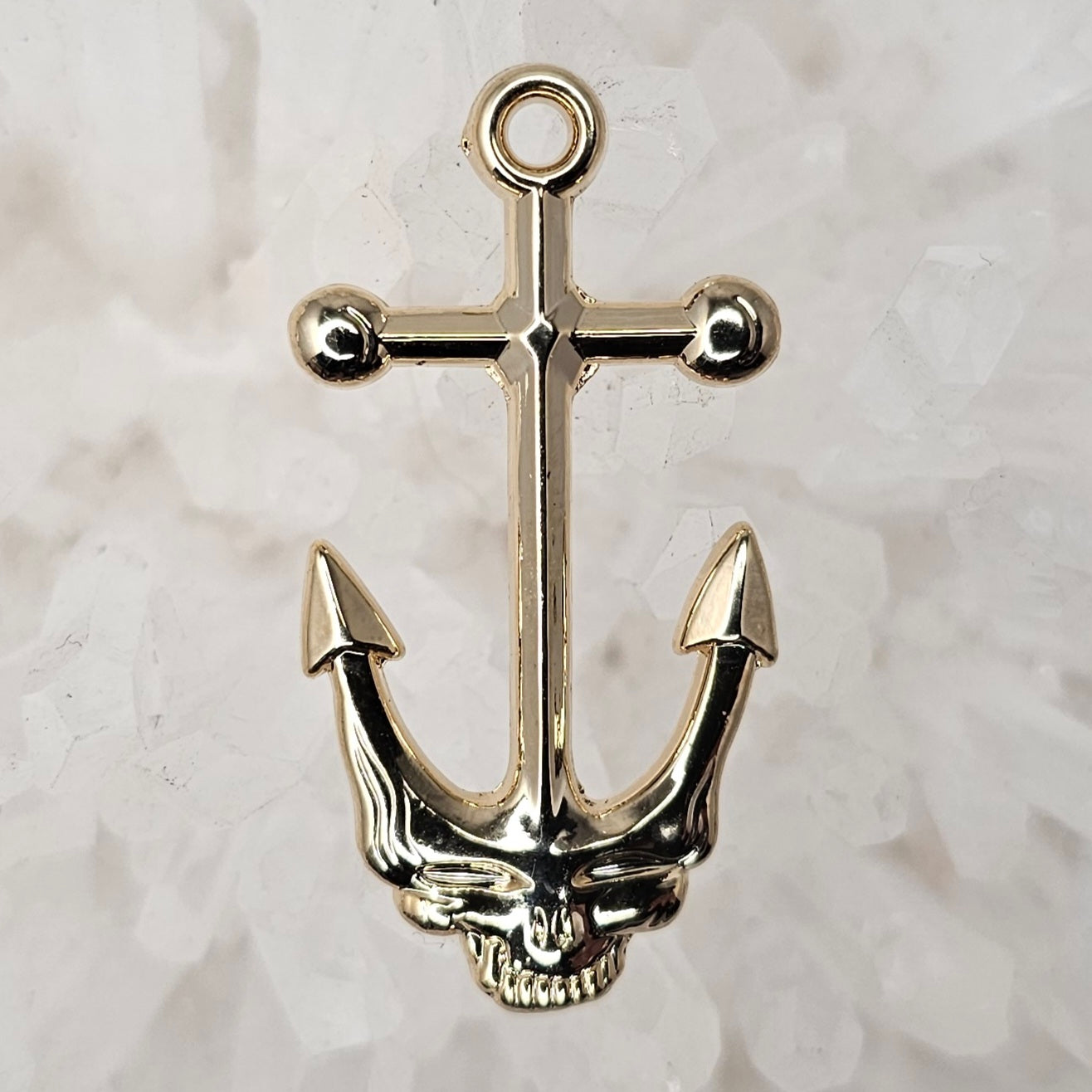 Steal Your Anchor Forever Grateful Sailor Dead Lot Gold 3D Metal Enamel Pins Hat Pins Lapel Pin Brooch Badge Festival Pin