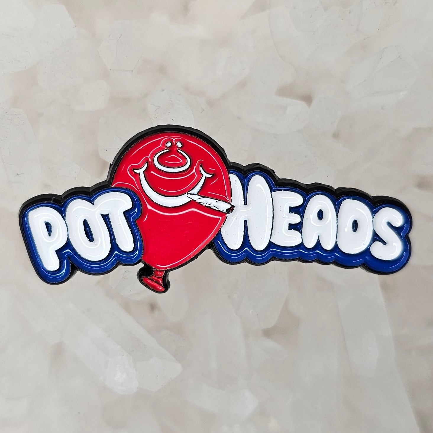 Pot Heads Psychedelic Candy Air Head Weed Enamel Pins Hat Pins Lapel Pin Brooch Badge Festival Pin